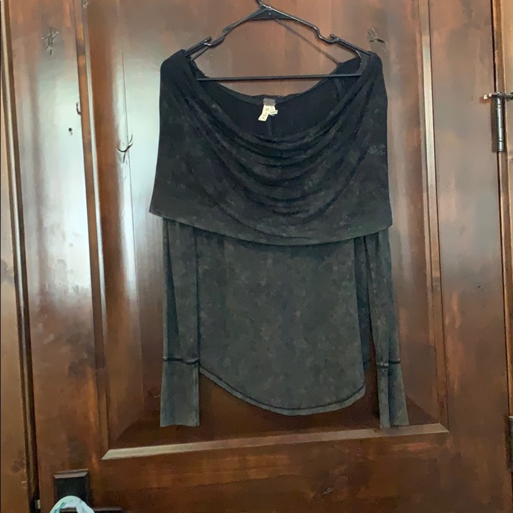 Off the shoulder shirt